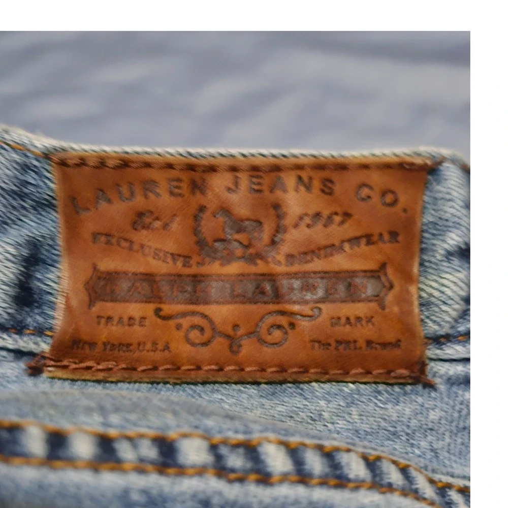 Lauren Jeans Co. Ralph Lauren Classic Bootcut Jeans Women's Size 8‎